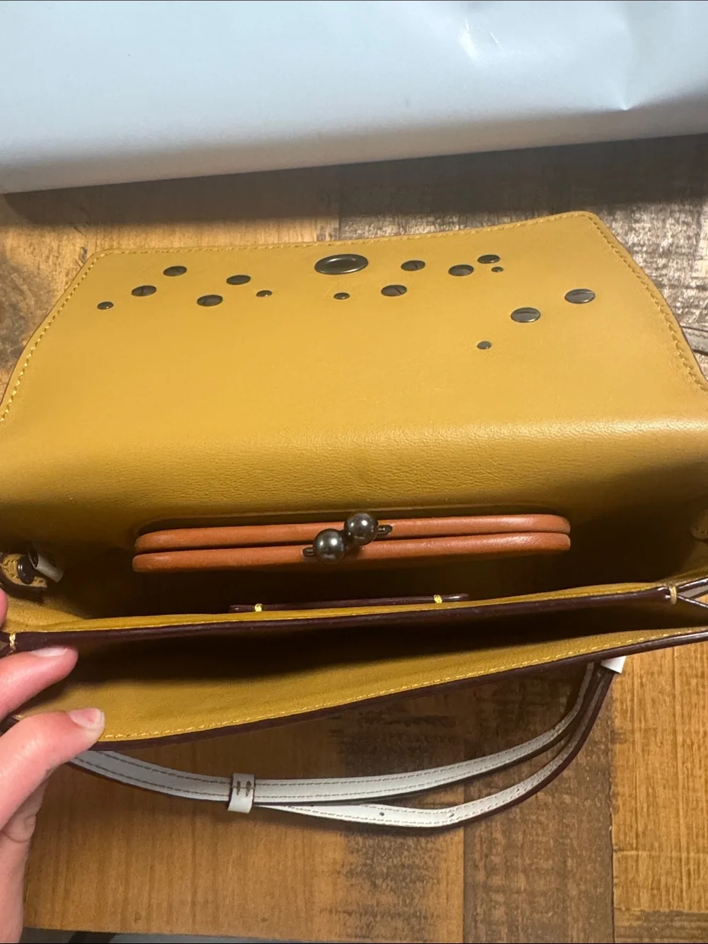 Coach 1941 Customized Chalk Dinky Crossbody!!!